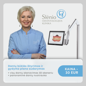 Dantų būklės ištyrimas ir gydymo plano sudarymas | Slėnio odontologijos klinika, UAB Gražūs dantys.